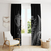 Custom New Zealand Silver Fern Rugby Window Curtain All Black Go Champions 2023 With Trophy Proud - Wonder Print Shop
