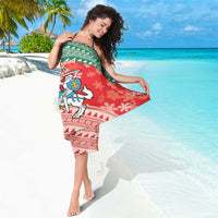 Lietuva Christmas Sarong Linksmu Kaledu - Lithuania Coat Of Arms - Wonder Print Shop