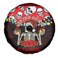 Skull Christmas Spare Tire Cover When You Are Dead Inside But It Is Christmas - Wonder Print Shop