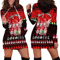 Chilling With My Gnomies Christmas Hoodie Gnomie Friend Xmas Vibes - Wonder Print Shop