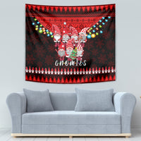 Chilling With My Gnomies Christmas Tapestry Gnomie Friend Xmas Vibes - Wonder Print Shop