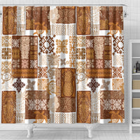 hawaiian-quilt-shower-curtain-tiki-tropical-retro-brown-version