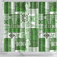 hawaiian-quilt-shower-curtain-tiki-tropical-retro-green-version