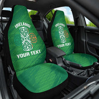 Custom Ireland Cricket Car Seat Cover Irish Celtic Knot - National Color - Wonder Print Shop