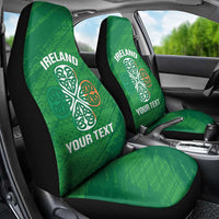 Custom Ireland Cricket Car Seat Cover Irish Celtic Knot - National Color - Wonder Print Shop