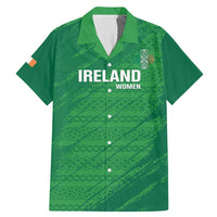 Custom Ireland Cricket Family Matching Mermaid Dress and Hawaiian Shirt Irish Celtic Knot - National Color - Wonder Print Shop