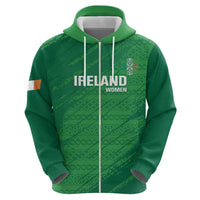 Custom Ireland Cricket Hoodie Irish Celtic Knot - National Color - Wonder Print Shop