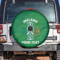 Custom Ireland Cricket Spare Tire Cover Irish Celtic Knot - National Color - Wonder Print Shop