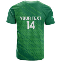 Custom Ireland Cricket T Shirt Irish Celtic Knot - National Color - Wonder Print Shop