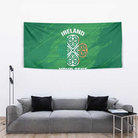 Custom Ireland Cricket Tapestry Irish Celtic Knot - National Color - Wonder Print Shop