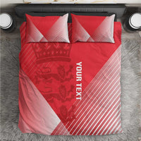 Custom England Cricket Bedding Set Go Champions Sporty Style - Wonder Print Shop