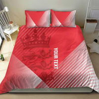 Custom England Cricket Bedding Set Go Champions Sporty Style - Wonder Print Shop