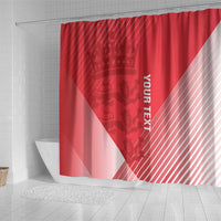 Custom England Cricket Shower Curtain Go Champions Sporty Style