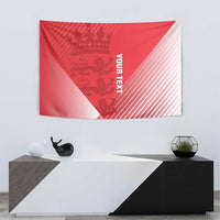 Custom England Cricket Tapestry Go Champions Sporty Style - Wonder Print Shop