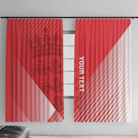 Custom England Cricket Window Curtain Go Champions Sporty Style - Wonder Print Shop