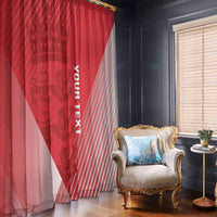 Custom England Cricket Window Curtain Go Champions Sporty Style - Wonder Print Shop