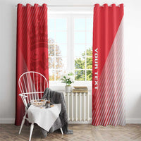 Custom England Cricket Window Curtain Go Champions Sporty Style - Wonder Print Shop