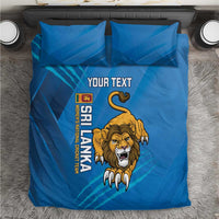Custom Sri Lanka Cricket Bedding Set Go Champions Lion Sporty Style - Wonder Print Shop
