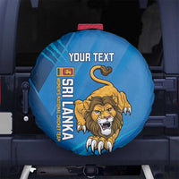 Custom Sri Lanka Cricket Spare Tire Cover Go Champions Lion Sporty Style - Wonder Print Shop