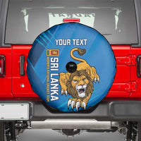 Custom Sri Lanka Cricket Spare Tire Cover Go Champions Lion Sporty Style - Wonder Print Shop