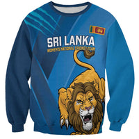 Custom Sri Lanka Cricket Sweatshirt Go Champions Lion Sporty Style - Wonder Print Shop
