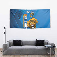 Custom Sri Lanka Cricket Tapestry Go Champions Lion Sporty Style - Wonder Print Shop