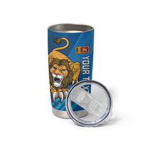 Custom Sri Lanka Cricket Tumbler Cup Go Champions Lion Sporty Style - Wonder Print Shop