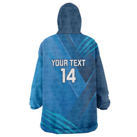 Custom Sri Lanka Cricket Wearable Blanket Hoodie Go Champions Lion Sporty Style - Wonder Print Shop
