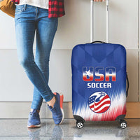 United States Soccer Luggage Cover 2025 Go USA Sporty Style - Wonder Print Shop