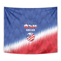 United States Soccer Tapestry 2025 Go USA Sporty Style - Wonder Print Shop