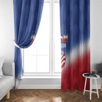United States Soccer Window Curtain 2025 Go USA Sporty Style - Wonder Print Shop