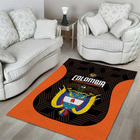Colombia Football Area Rug 2025 Las Chicas Superpoderosas - Black Version - Wonder Print Shop