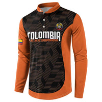 Custom Colombia Football Button Sweatshirt 2025 Las Chicas Superpoderosas - Black Version - Wonder Print Shop