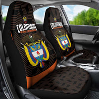 Colombia Football Car Seat Cover 2025 Las Chicas Superpoderosas - Black Version - Wonder Print Shop
