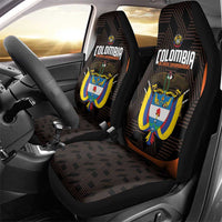 Colombia Football Car Seat Cover 2025 Las Chicas Superpoderosas - Black Version - Wonder Print Shop