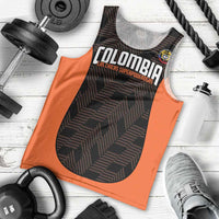 Custom Colombia Football Men Tank Top 2025 Las Chicas Superpoderosas - Black Version - Wonder Print Shop
