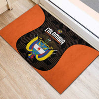 Colombia Football Rubber Doormat 2025 Las Chicas Superpoderosas - Black Version - Wonder Print Shop