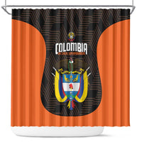 Colombia Football Shower Curtain 2025 Las Chicas Superpoderosas - Black Version