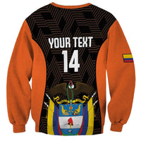 Custom Colombia Football Sweatshirt 2025 Las Chicas Superpoderosas - Black Version - Wonder Print Shop
