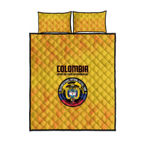 Colombia Football Quilt Bed Set 2025 Las Chicas Superpoderosas - Yellow Version - Wonder Print Shop