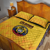 Colombia Football Quilt Bed Set 2025 Las Chicas Superpoderosas - Yellow Version - Wonder Print Shop