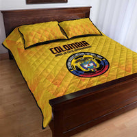 Colombia Football Quilt Bed Set 2025 Las Chicas Superpoderosas - Yellow Version - Wonder Print Shop