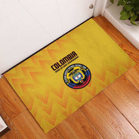 Colombia Football Rubber Doormat 2025 Las Chicas Superpoderosas - Yellow Version - Wonder Print Shop
