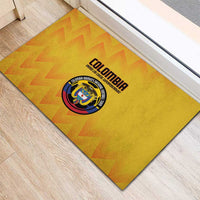 Colombia Football Rubber Doormat 2025 Las Chicas Superpoderosas - Yellow Version - Wonder Print Shop