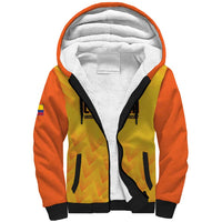 Custom Colombia Football Sherpa Hoodie 2025 Las Chicas Superpoderosas - Yellow Version - Wonder Print Shop