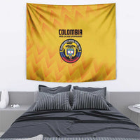 Colombia Football Tapestry 2025 Las Chicas Superpoderosas - Yellow Version - Wonder Print Shop