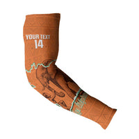 Custom Ivory Coast Football Arm Sleeves 2026 Cote d'Ivoire Les Elephants Orange Version - Wonder Print Shop