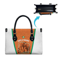 Ivory Coast Football Leather Bag 2026 Cote d'Ivoire Les Elephants Orange Version - Wonder Print Shop