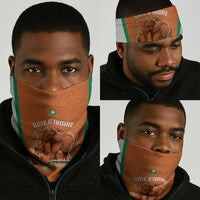 Ivory Coast Football Neck Gaiter 2026 Cote d'Ivoire Les Elephants Orange Version - Wonder Print Shop