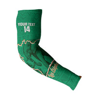 Custom Ivory Coast Football Arm Sleeves 2026 Cote d'Ivoire Les Elephants Green Version - Wonder Print Shop